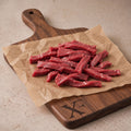 Premium Grain-Fed Angus Strips