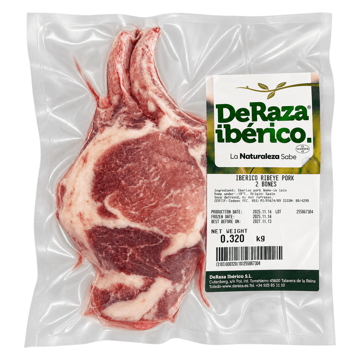 Ibérico Pork Ribeye Bone-In