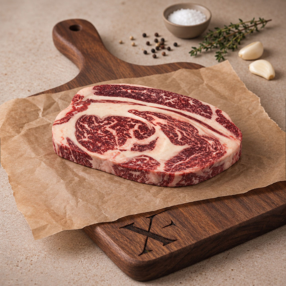Wagyu A3 Ribeye Wine Marc-Fed