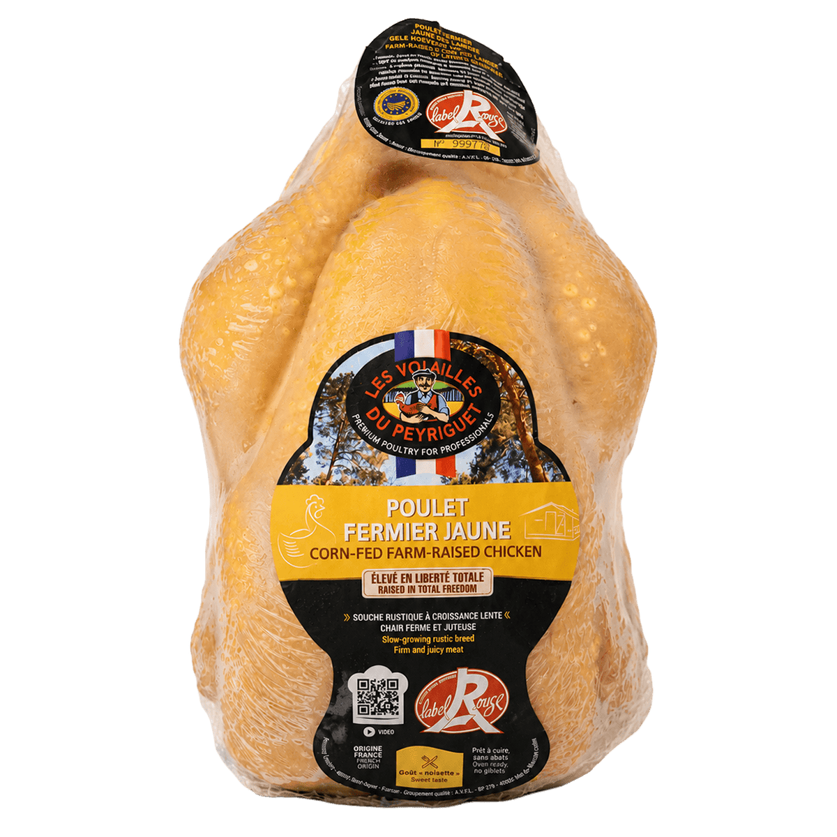 Whole French Chicken Corn-Fed