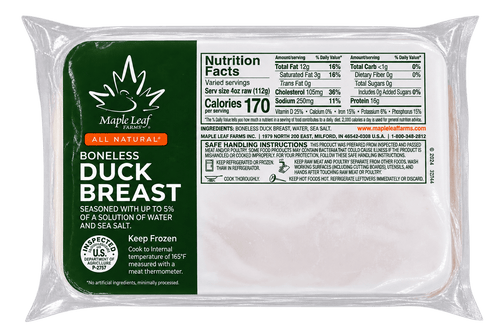 All-Natural Duck Breast